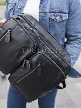 Сумка-рюкзак Briefcase 432, трансформер из натуральной кожи