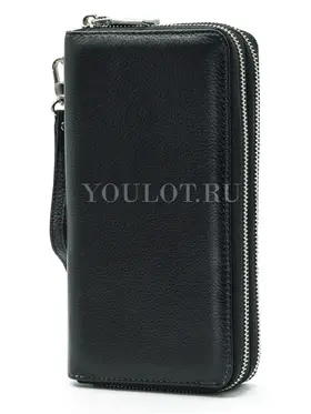 Клатч мужской кожаный Briefcase 7M-1128 с двумя молниями