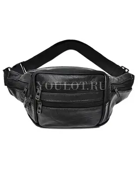 Сумка мужская на пояс, бананка кожаная Briefcase 001