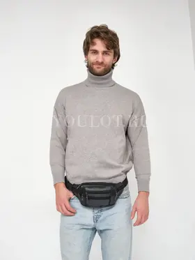 Сумка мужская на пояс, бананка кожаная Briefcase 001