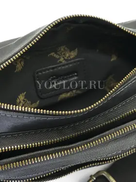 Сумка мужская через плечо Ruff Ryder 1395, бананка из натуральной кожи