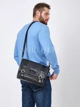 Сумка мужская через плечо Ryff Ryder 1470 для документов А4 кожаная