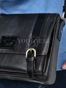 Сумка мужская через плечо Ryff Ryder 1470 для документов А4 кожаная