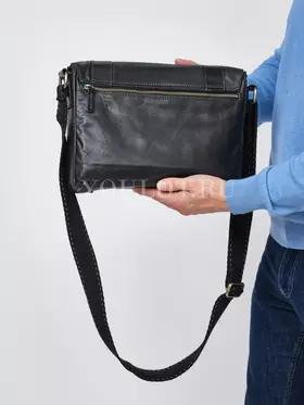 Сумка мужская через плечо Ryff Ryder 1470 для документов А4 кожаная