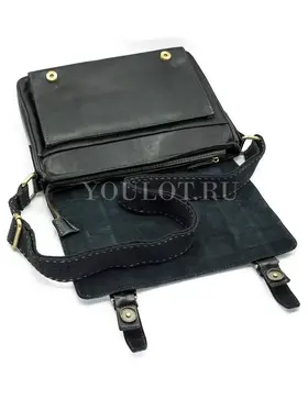 Сумка мужская через плечо Ryff Ryder 1470 для документов А4 кожаная