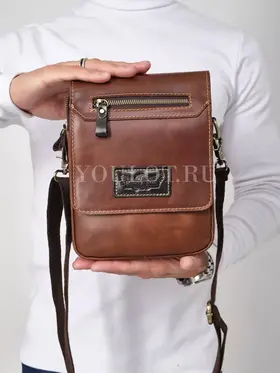 Сумка мужская через плечо из натуральной кожи Ryff Ryder 1838-1