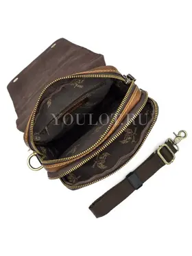 Сумка мужская через плечо из натуральной кожи Ryff Ryder 1838-1