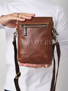 Сумка мужская через плечо из натуральной кожи Ryff Ryder 1838-1