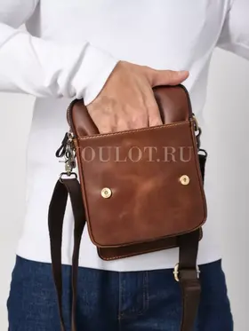 Сумка мужская через плечо из натуральной кожи Ryff Ryder 1838-1