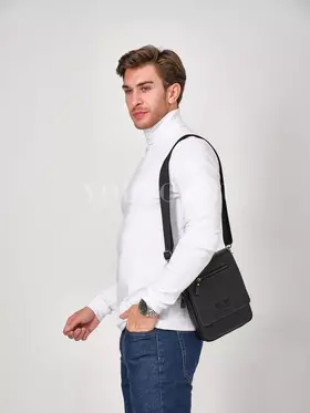 Сумка мужская через плечо из натуральной кожи Ryff Ryder 1838