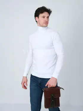 Сумка мужская через плечо, планшет из натуральной кожи Ryff Ryder 2097