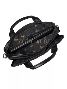 Портфель-сумка Ruff Ryder 4063-1 из натуральной кожи для ноутбука и документов