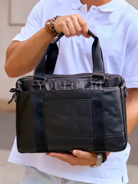 Портфель для документов Ruff Ryder 4082, ноутбука 15.6", сумка кожаная