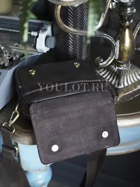 Сумка на пояс Ruff Ryder 6545-1, через плечо маленькая кожаная