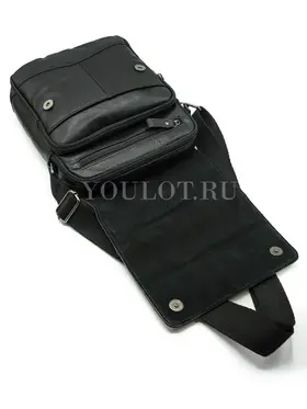 Сумка мужская через плечо Ryff Ryder 89059 с клапаном из натуральной кожи