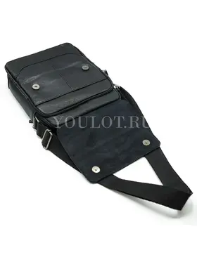 Сумка мужская через плечо из натуральной кожи Ryff Ryder 89060 с ручкой и ремнем