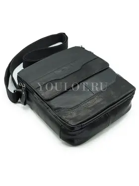 Сумка мужская через плечо из натуральной кожи Ryff Ryder 89060 с ручкой и ремнем