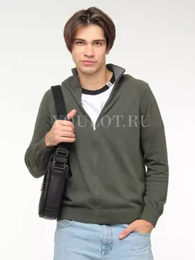 Сумка мужская через плечо из натуральной кожи Ryff Ryder 89060 с ручкой и ремнем