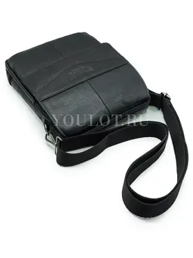 Мужская сумка через плечо из натуральной кожи Ruff Ryder 89061