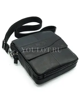 Мужская сумка через плечо из натуральной кожи Ruff Ryder 89061