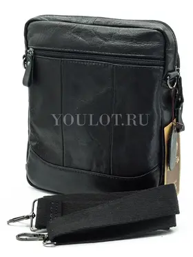 Мужская сумка через плечо из натуральной кожи Ruff Ryder 89061
