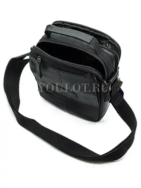 Сумка мужская через плечо, барсетка из натуральной кожи Ryff Ryder 9069