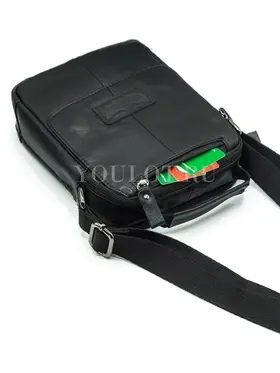 Сумка мужская через плечо, барсетка из натуральной кожи Ryff Ryder 9069