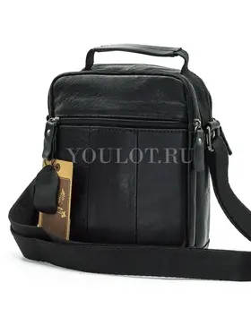 Сумка мужская через плечо, барсетка из натуральной кожи Ryff Ryder 9069