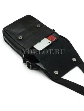 Сумка мужская через плечо, барсетка из натуральной кожи Ryff Ryder 9070