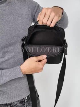 Сумка мужская через плечо, барсетка из натуральной кожи Ryff Ryder 9070