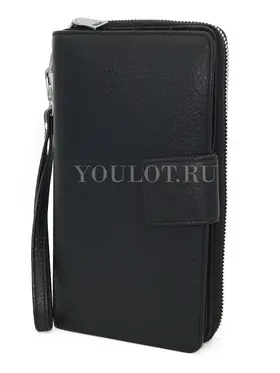 Мужской клатч Briefcase VN2018-6 из натуральной кожи, черный