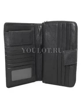 Мужской клатч Briefcase VN2018-6 из натуральной кожи, черный