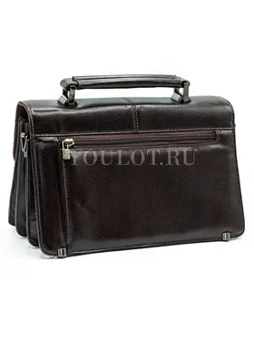 Барсетка мужская классическая Briefcase A9083-15 коричневая