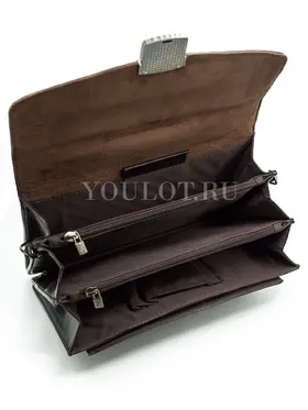 Барсетка мужская классическая Briefcase A9083-15 коричневая