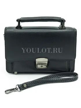 Барсетка мужская на плечо Briefcase C5282-18 черная