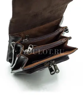 Барсетка мужская вертикальная Briefcase D28-15 с ручкой и ремнем