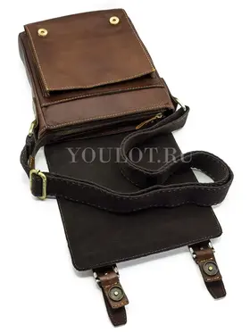 Сумка мужская через плечо большая из натуральной кожи Ryff Ryder 1471-3