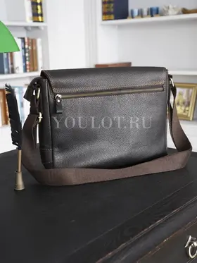 Сумка мужская через плечо Ryff Ryder 1591 большая A4 из натуральной кожи