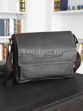 Сумка мужская через плечо Ryff Ryder 1591 большая A4 из натуральной кожи