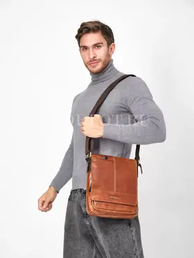 Сумка кожаная мужская на плечо Ryff Ryder 1650-1