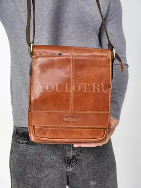 Сумка кожаная мужская на плечо Ryff Ryder 1650-1