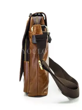 Сумка кожаная мужская на плечо Ryff Ryder 1650-1