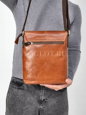 Сумка кожаная мужская на плечо Ryff Ryder 1650-1