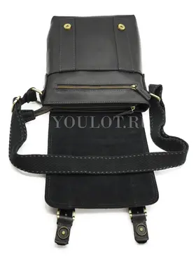 Мужская кожаная сумка Ryff Ryder 1900 через плечо крупная из натуральной кожи