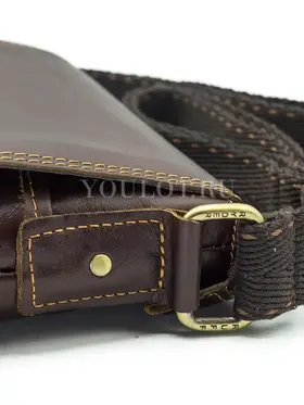 Сумка мужская через плечо большая из натуральной кожи Ryff Ryder 1904