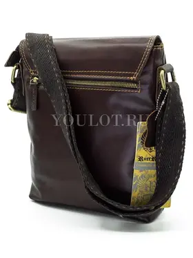 Сумка мужская через плечо большая из натуральной кожи Ryff Ryder 1904