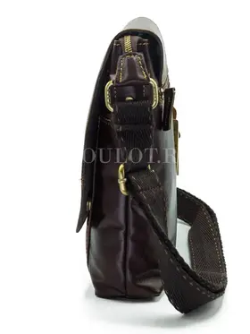 Сумка мужская через плечо большая из натуральной кожи Ryff Ryder 1904