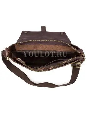 Сумка мужская Ryff Ryder 4052-2 через плечо кожаная Old Money