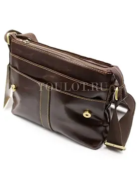 Сумка мужская Ryff Ryder 4052-2 через плечо кожаная Old Money