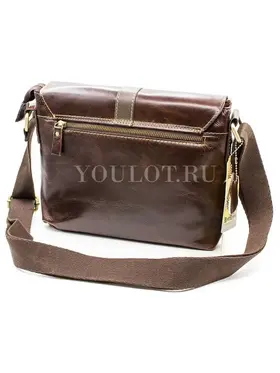 Сумка мужская Ryff Ryder 4052-2 через плечо кожаная Old Money